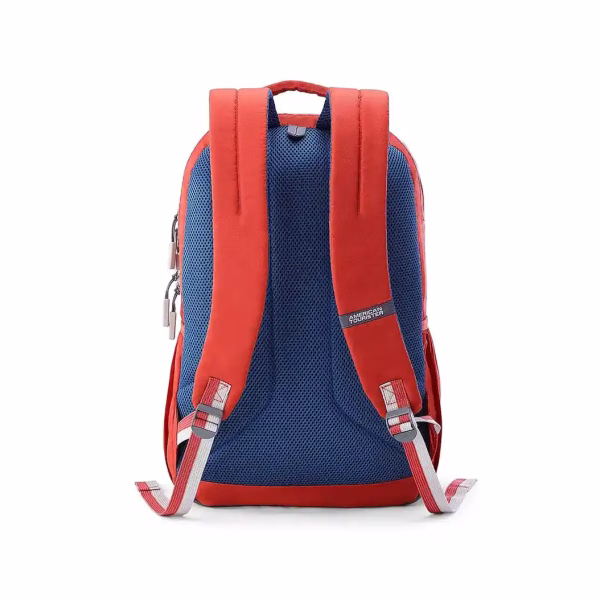 American Tourister QUAD PLUS Backpacks in Dark Red