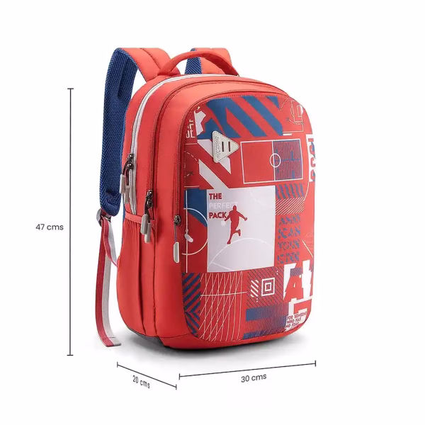 American Tourister QUAD PLUS Backpacks in Dark Red