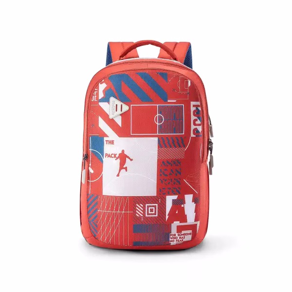 American Tourister QUAD PLUS Backpacks in Dark Red