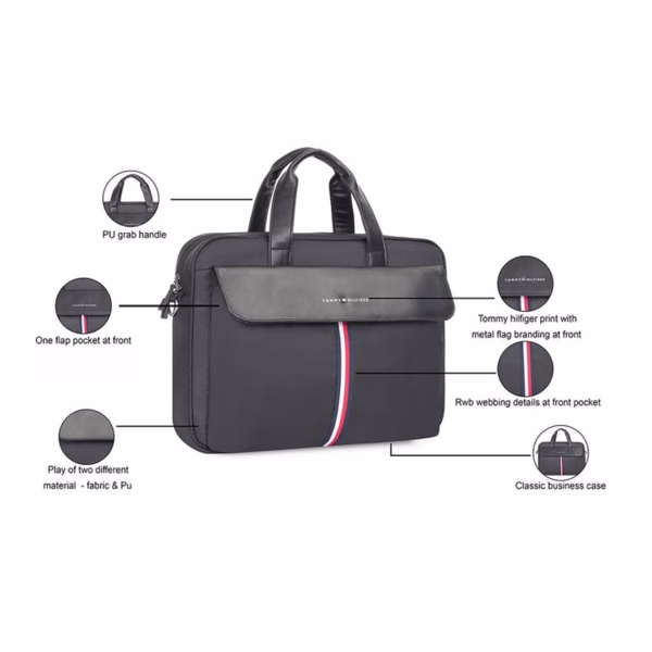 Tommy Hilfiger Vitreous Business File Bag