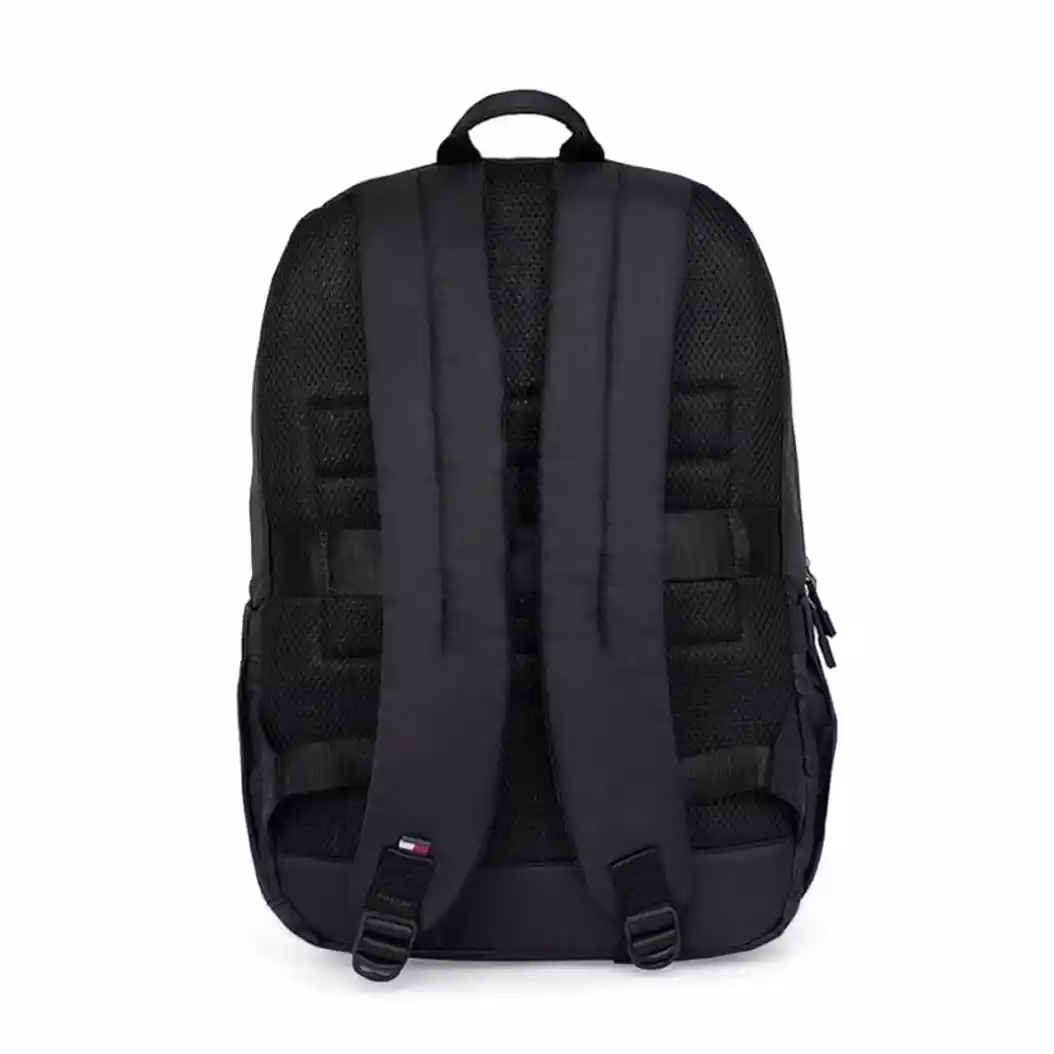 Buy TOMMY HILFIGER Urbana Laptop Backpack – Stylish Black Backpack with 2 Compartments - Baginnov TOMMY HILFIGER Urbana Laptop Backpack
