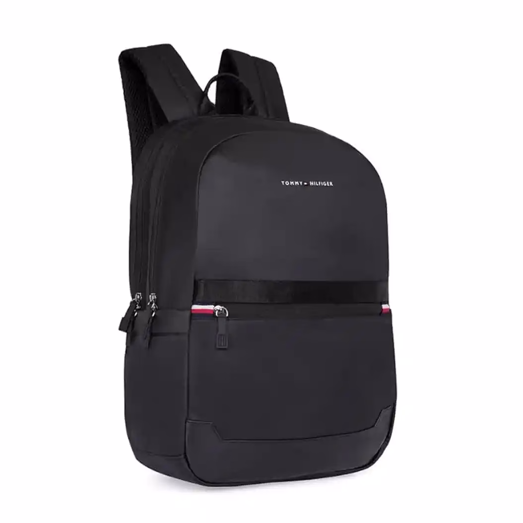 Buy TOMMY HILFIGER Urbana Laptop Backpack – Stylish Black Backpack with 2 Compartments - Baginnov TOMMY HILFIGER Urbana Laptop Backpack
