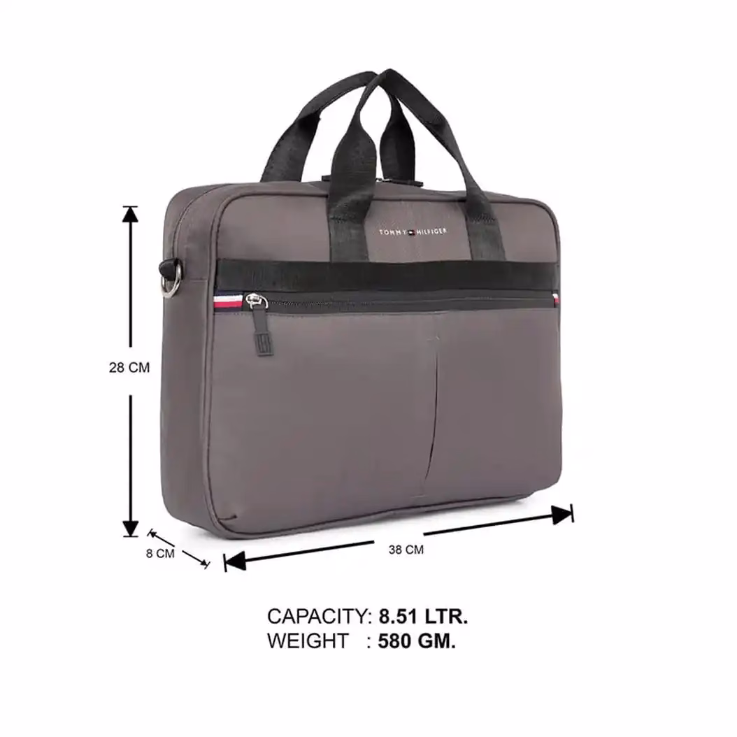 Buy TOMMY HILFIGER Unisex Hobart Business Case – Stylish Laptop File Bag for Professionals - Baginnov TOMMY HILFIGER Unisex Hobart Business Case