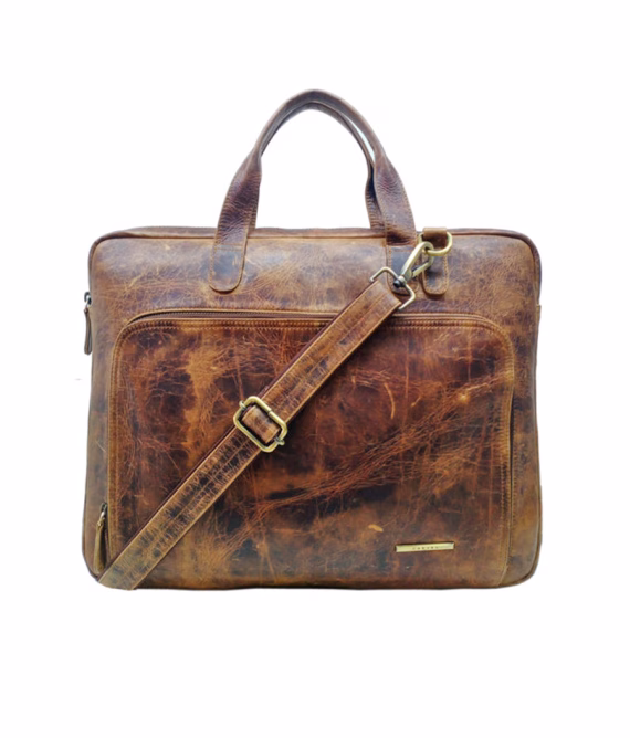 Carybu BS1000955 File Bag in C Brown