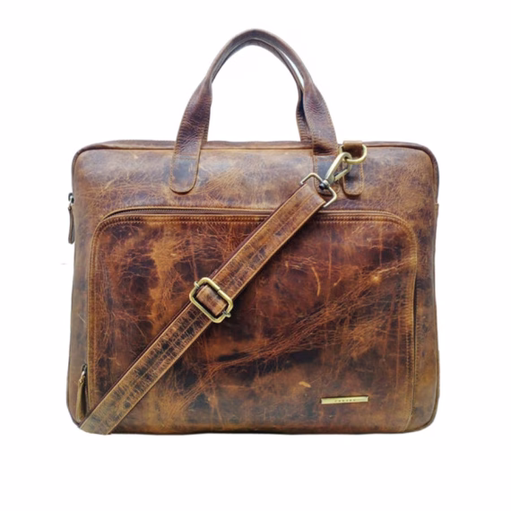 Carybu BS1000955 File Bag in C Brown