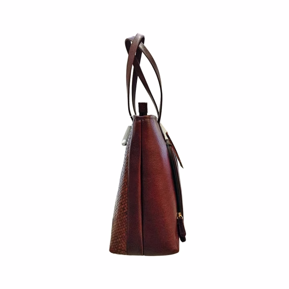 Carybu Hand Bag - LHB - 1001716 CH Hand Bag in Brown