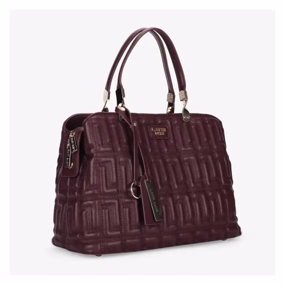Lavie LX JULI25 MD 3C SAT Hand Bag in Wine