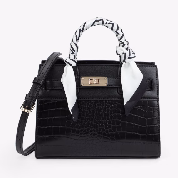 Lavie LX STRAP 3C SM SAT Hand Bag in Black