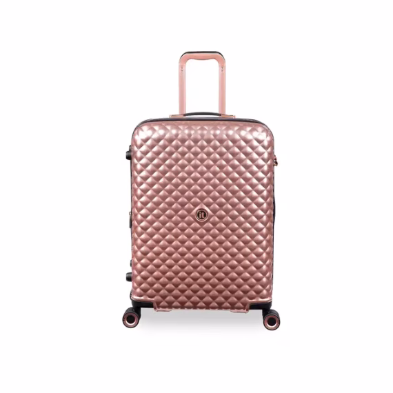 It Luggage GLITZY Hard Trolley in ROSE GOLD