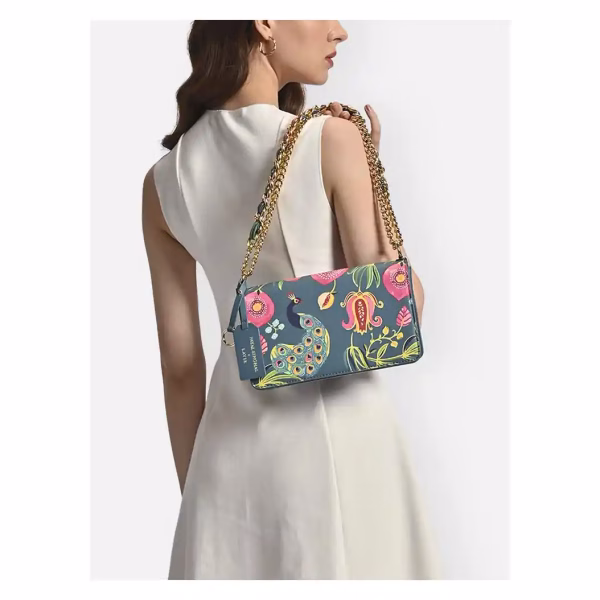 Lavie ANARMOR FLAP SB Hand Bag in Teal