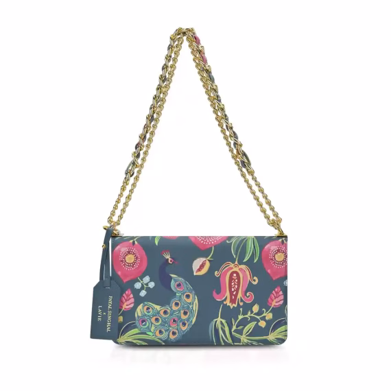 Lavie ANARMOR FLAP SB Hand Bag in Teal