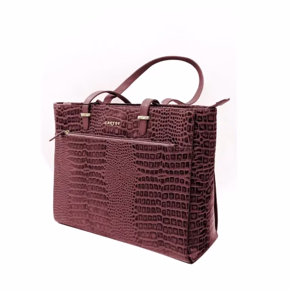 Carybu LHB - 1001717 Prem Hand Bag in Cherry