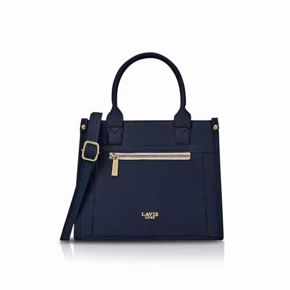 Lavie LX Sasha25 MD Sat Hand Bag in Navy
