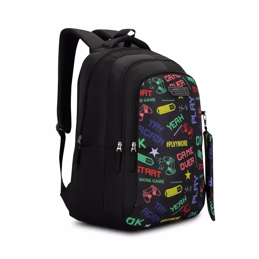 Buy Lavie PLAY 19  Online – Stylish & Reliable Backpacks - Baginnov Lavie PLAY 19 in Black