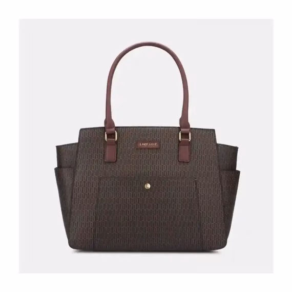 Lavie LX MONO KELLY TOTE Hand Bag in Chocolate
