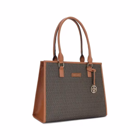 Lavie LX QUAD24 LG Hand Bag in Chocolate