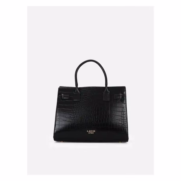 Lavie LX STRAP 3C MD SAT Hand Bag in Black