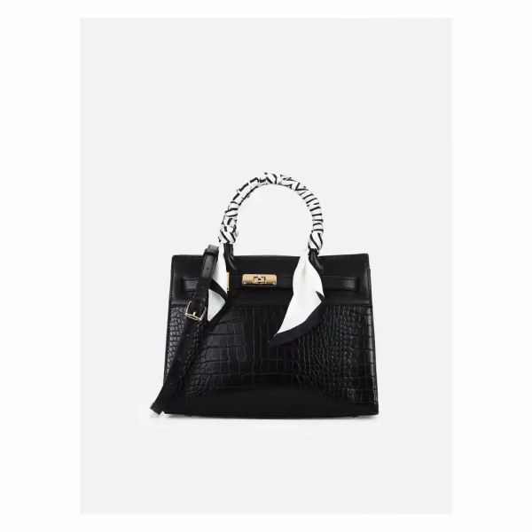 Lavie LX STRAP 3C MD SAT Hand Bag in Black
