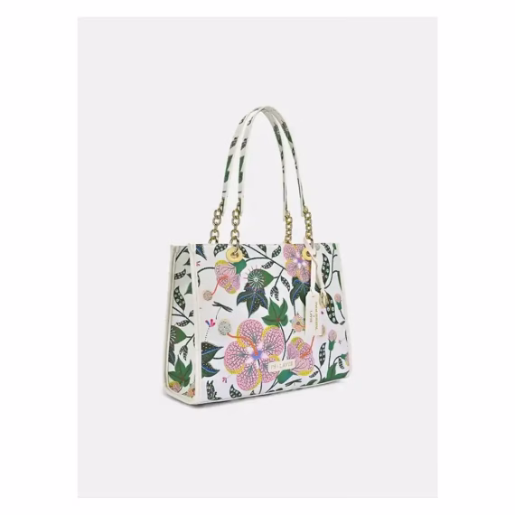 Lavie SAFARI BOX Hand Bag in White
