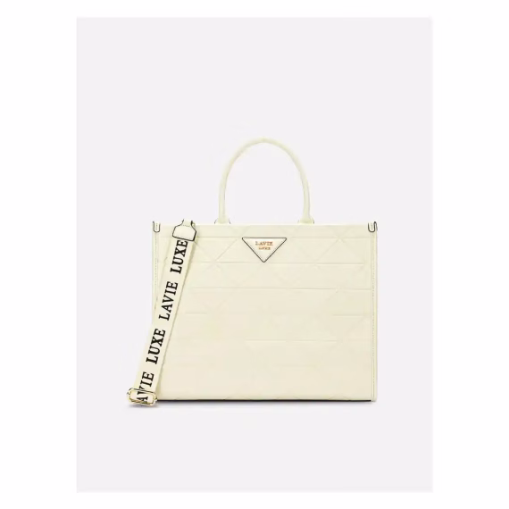 Lavie LX MONA25 LG BOX Hand Bag in Off White