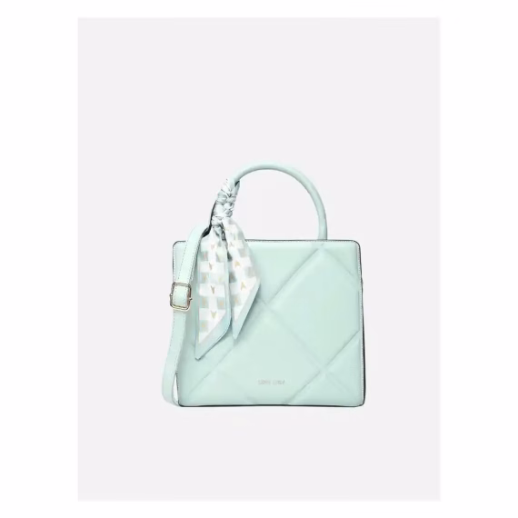 Lavie LX QUARE25 MD SAT Hand Bag in Mint