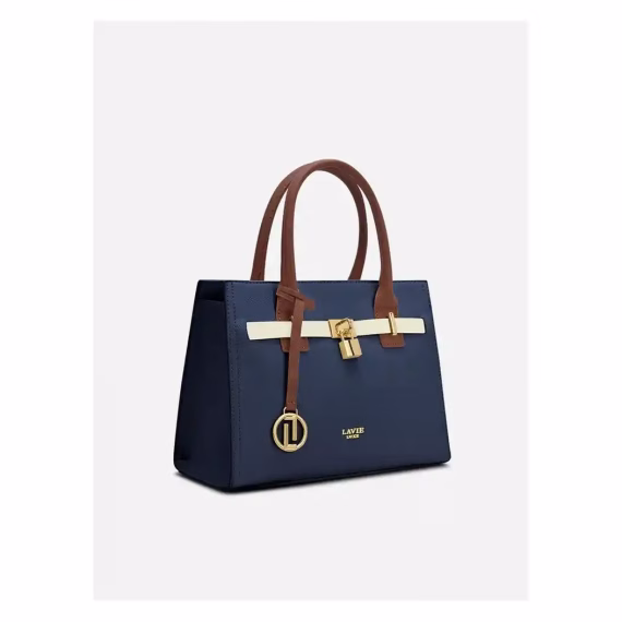 Lavie LX STRAP25 MD SAT Hand Bag in Navy