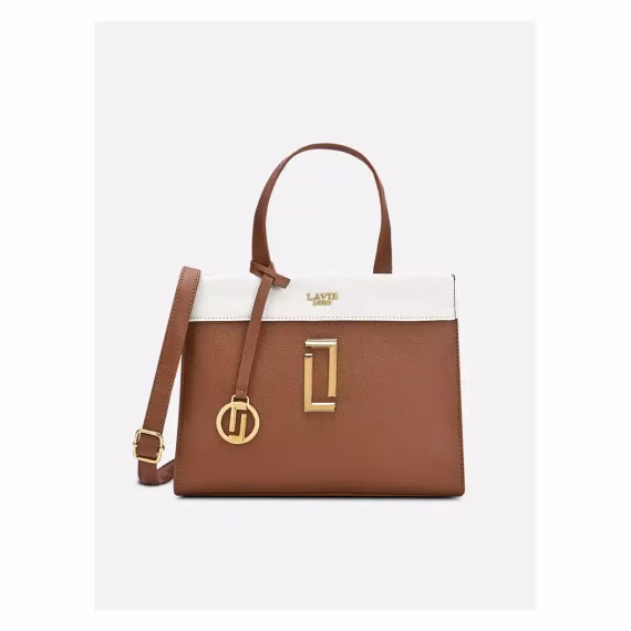 Lavie LX GEHRY25 MD SAT Hand Bag in Tan