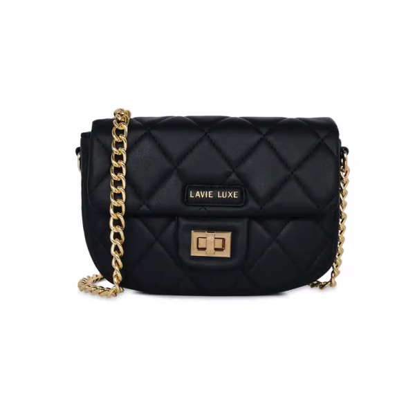 Lavie LX CHAN24 FP SLING- LADIES HANDBAG Sling Bag in Black