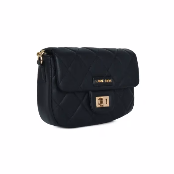 Lavie LX CHAN24 FP SLING- LADIES HANDBAG Sling Bag in Black