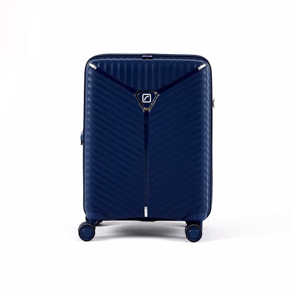 Travel Blue Summit Hard Trolley in Navy