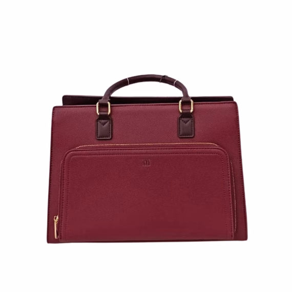 Itti Levi Boss Hand Bag in Wine Red