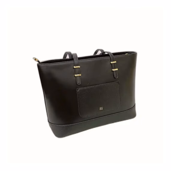Itti Rosa Hand Bag in Black