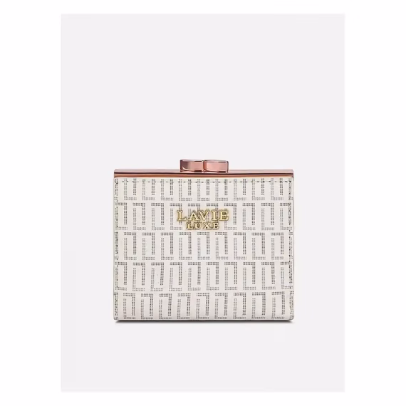 Lavie LX MONO FRAME Wallet in White