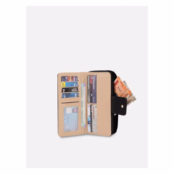 Lavie LX DIAMOND25 BIFOLD Wallet in Black