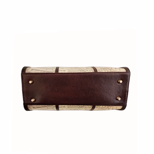 Carybu 1001793 coco Hand Bag in Cream