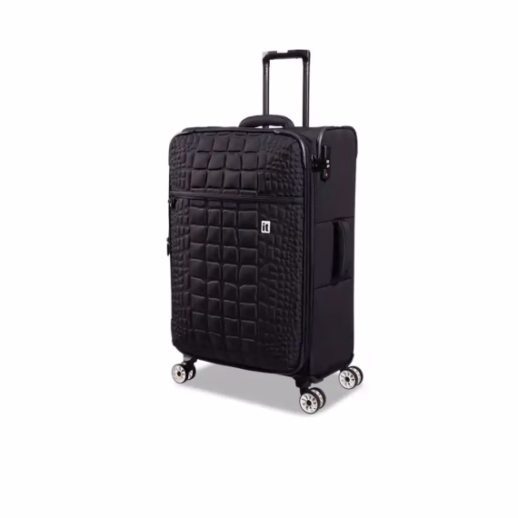 It Luggage Reptilian Soft Trolley in Black