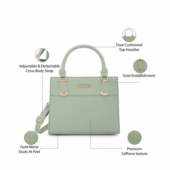 Lavie LX CELIE SM Hand Bag in Mint