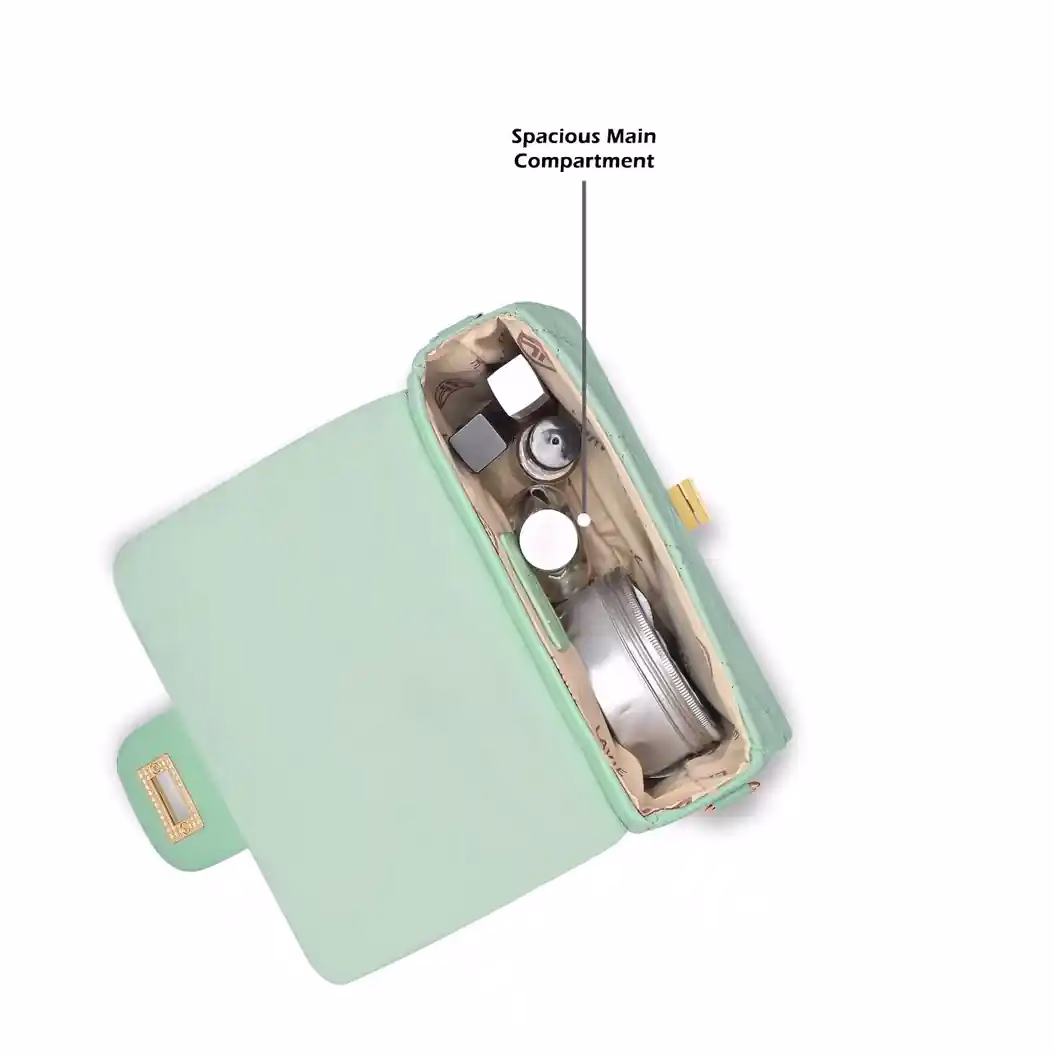 Buy Lavie LX CHAN24 FP Sling Bag Online – Stylish & Reliable LHB - Baginnov Lavie LX CHAN24 FP Sling Bag in Mint