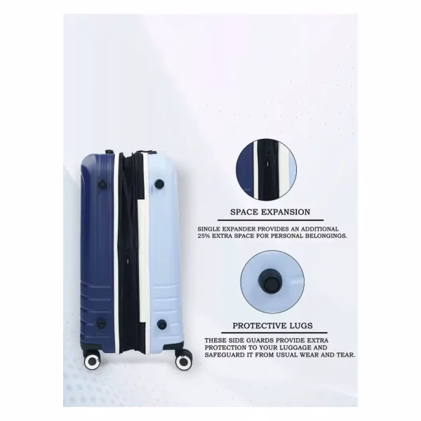 It Luggage CONVOLVED Hard Trolley in Sky Blue