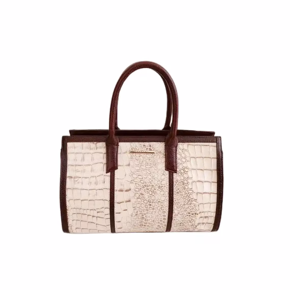 Carybu 1001773 coco Hand Bag in Cream