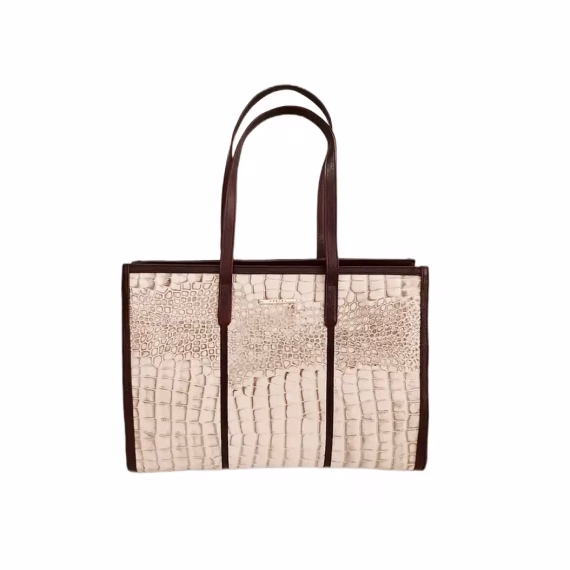 Carybu LHB - 1001787 coco Laptop Hand Bag in Cream