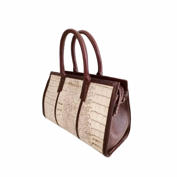 Carybu 1001773 coco Hand Bag in Cream