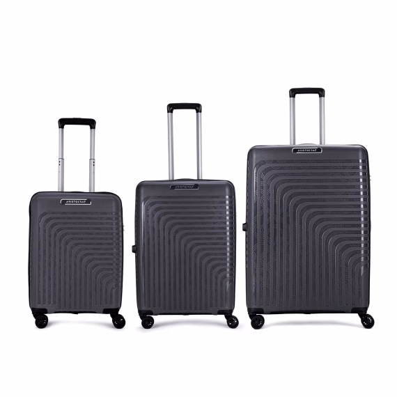 Aristocrat Wego Hard Trolley in Light Grey