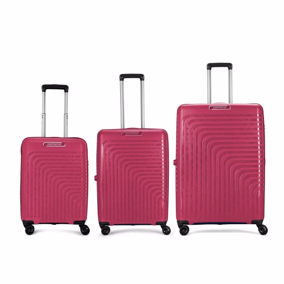 Aristocrat Wego Hard Trolley in Light Grey