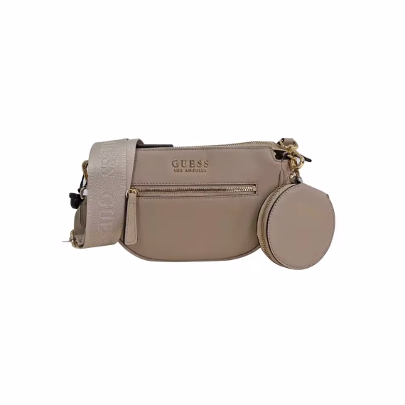Guess Gabina Mini Cross Body in Taupe
