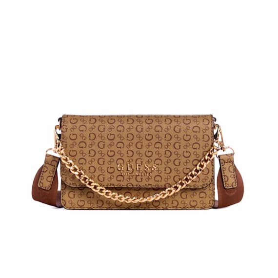 Guess SAFFRON MINI Hand Bag in Moc