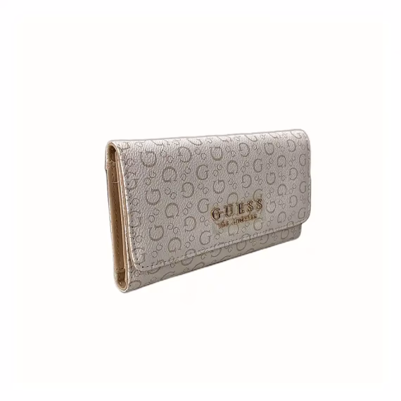 Guess SAFFRON-9 Clutch in Whi