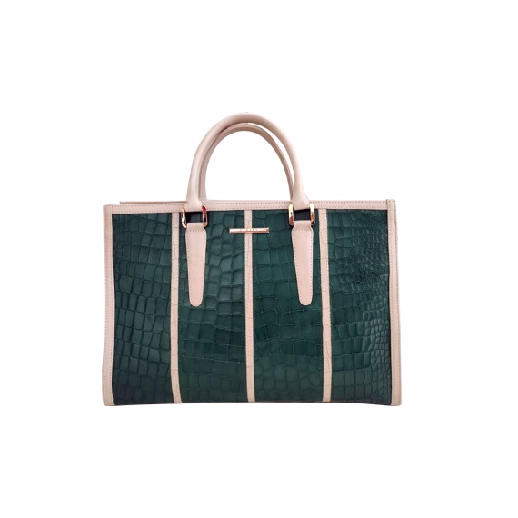 Carybu LHB-1001624 coco Hand Bag in Green