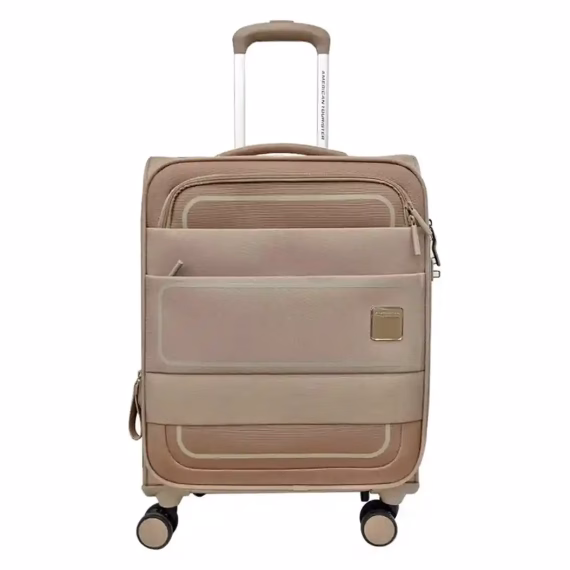 American Tourister PHILLY+ Soft Trolley in Natural Brown