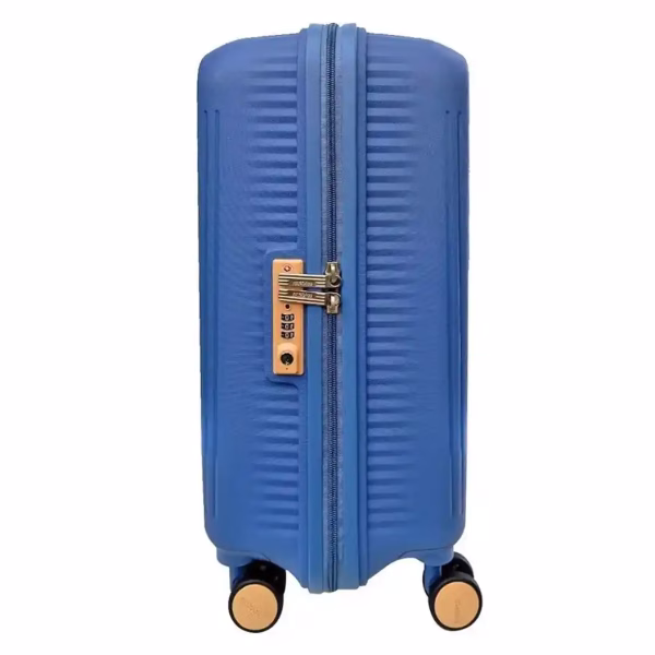 American Tourister Elebrus + Hard Trolley in Cornet Blue